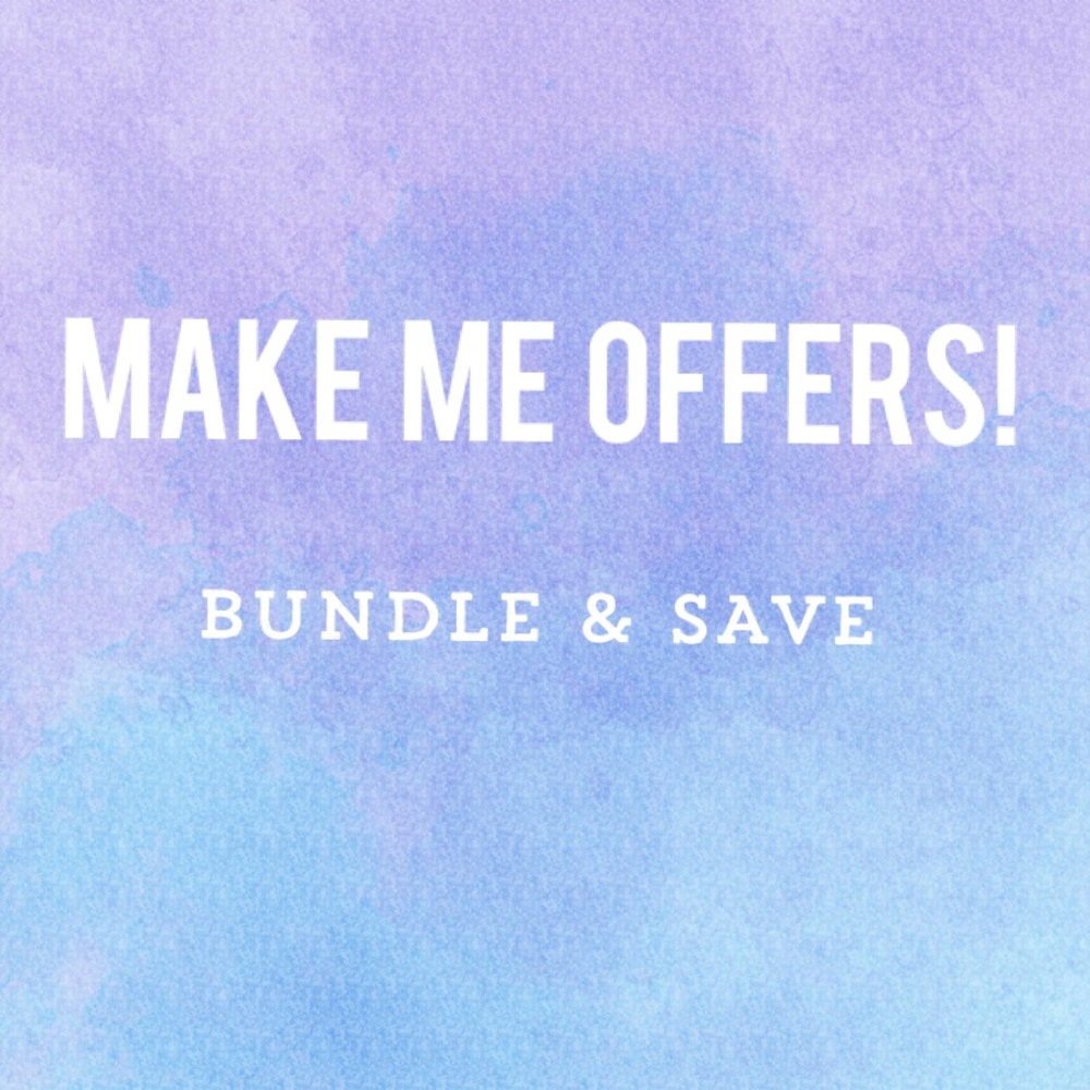 Willing to make deals 💙 comment, like, & bundle!